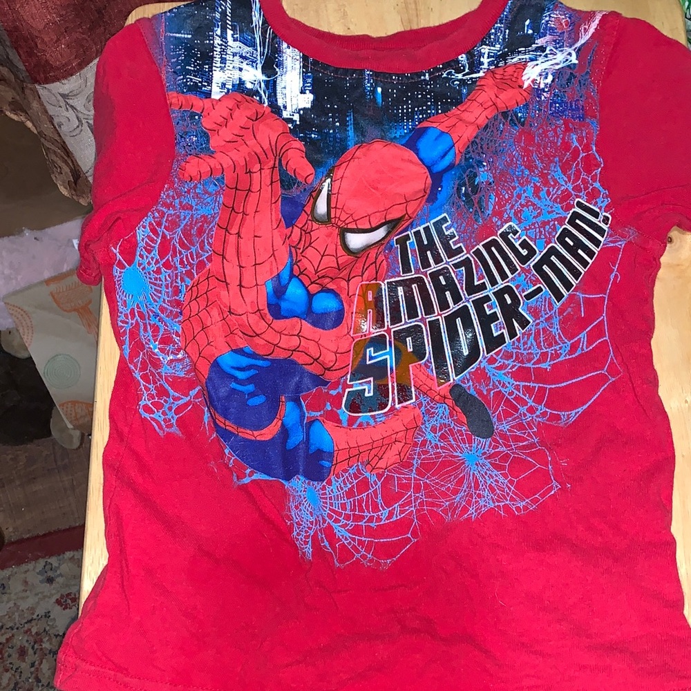 Marvel Spider-Man Red and Blue Kids Tee